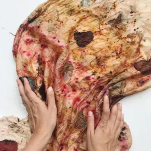 Silk Scarf Dying